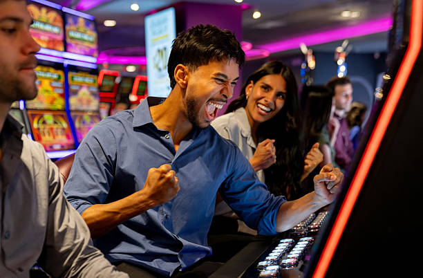 Live Texas Poker table at jangkar slot with dealer and players
